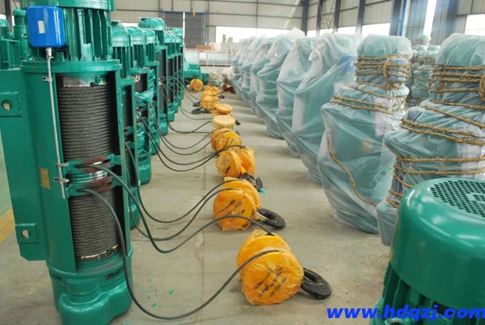 雙梁橋式起重機電動葫蘆橫向工作的注意事項 雙梁橋式起重機電動葫蘆橫向工作的注意事項