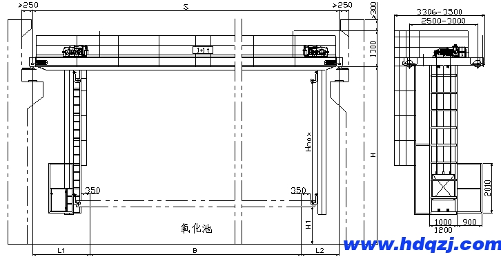 QESF鋁型材專用氧化起重機(jī) QESF鋁型材專用氧化起重機(jī)