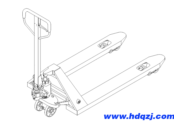 手動(dòng)液壓搬運(yùn)叉車