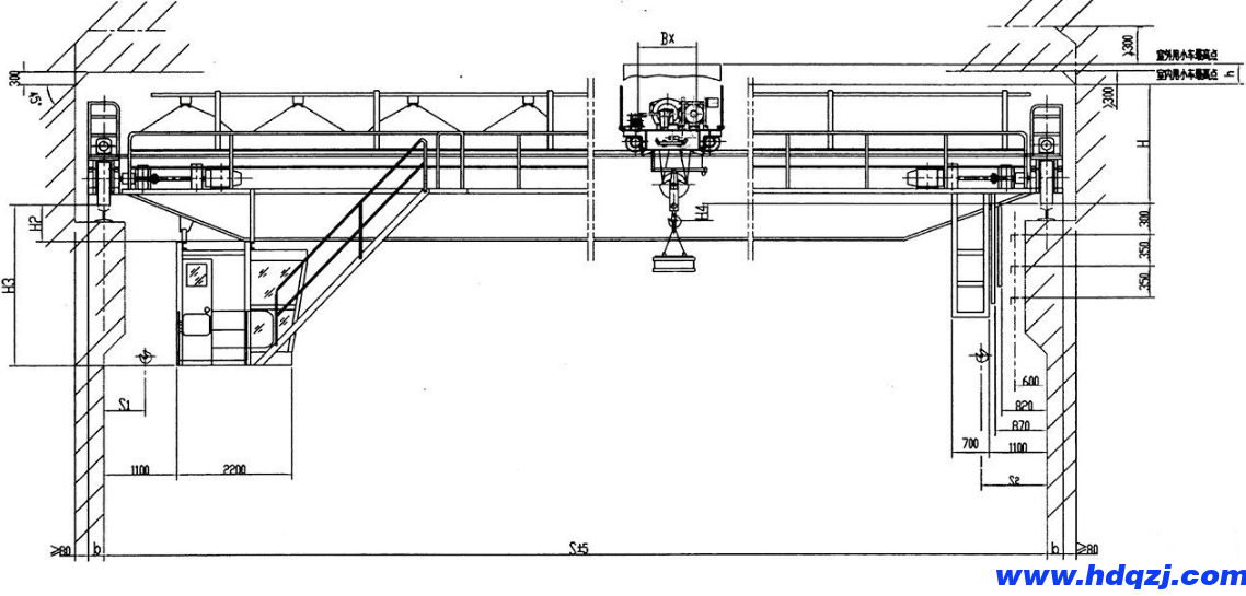 QC型電磁橋式起重機(jī) QC型電磁橋式起重機(jī)